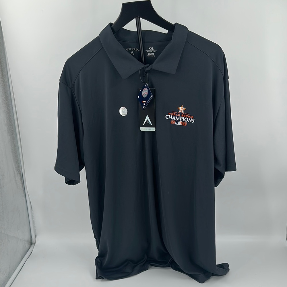 Antigua, Astros Championship Polo. NWT. XXL